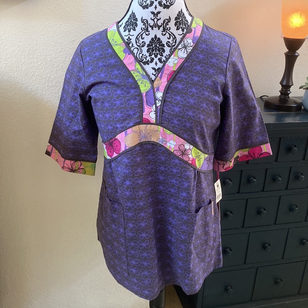 Woman’s Koi scrub top